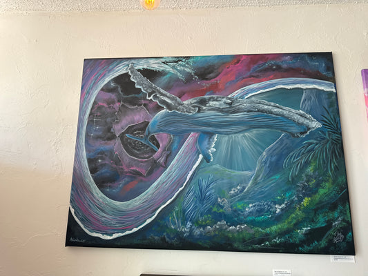 Infinite Dreams  - 8" x 12" (Canvas Print) by Ania Amador